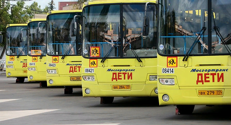 перевозка детей летом 2021